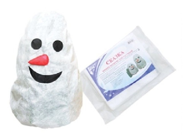 Зимнее укрытие для растений Сказка Снеговик 1200/970